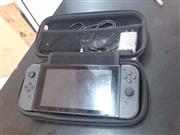 NINTENDO SWITCH HAC-001 W/USB CORD & CASE USED